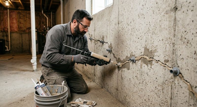 Basement Foundation Repair in Ingram, TX