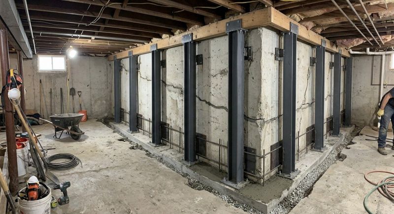 Basement Underpinning in Kerrville, TX