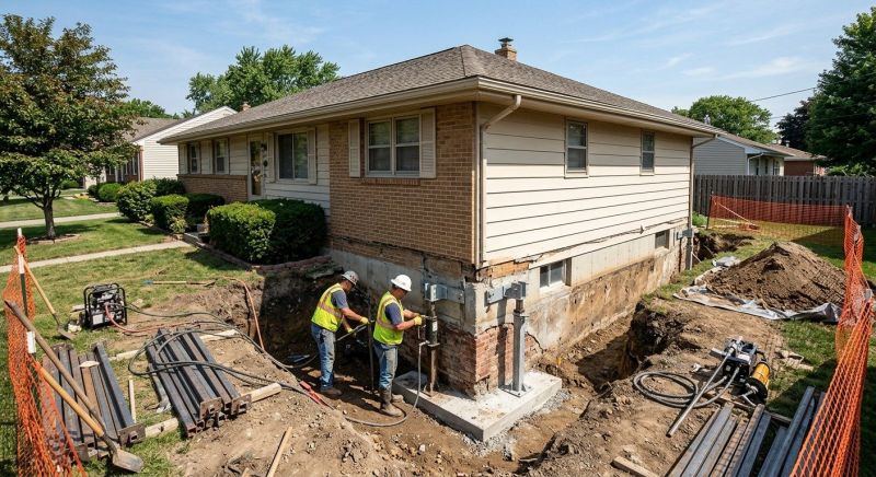 Building Foundation Repair in Fredericksburg, TX