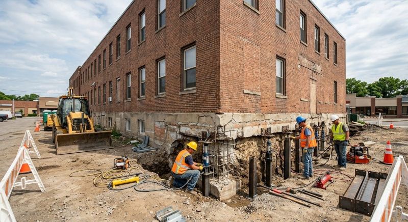 Commercial Foundation Repair in Kerrville, TX