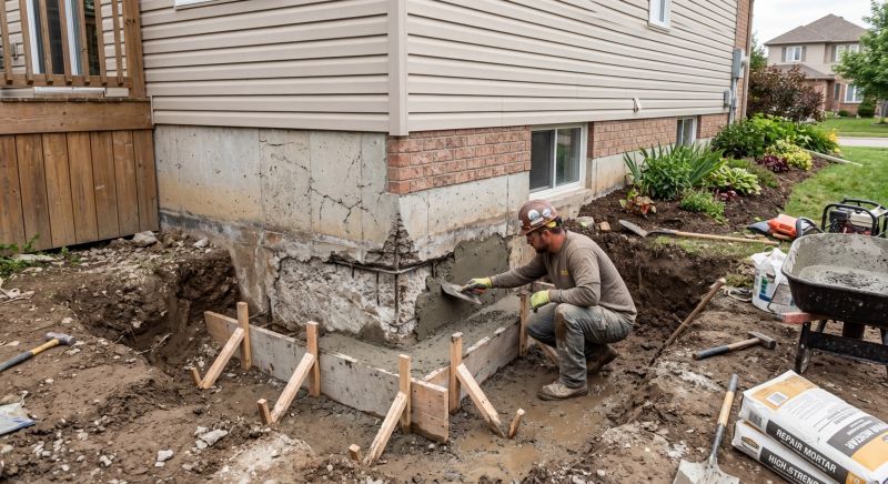 Concrete Foundation Repair in Center Point, TX