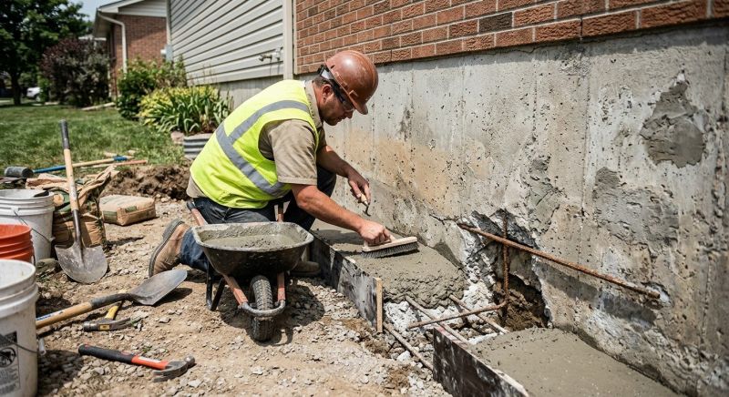 Concrete Foundation Repair in Kerrville, TX