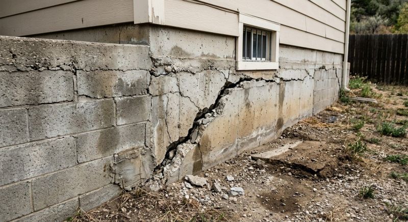 Cracked Foundation Repair in Center Point, TX