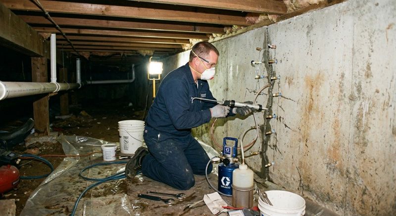 Crawlspace Foundation Repair in Center Point, TX