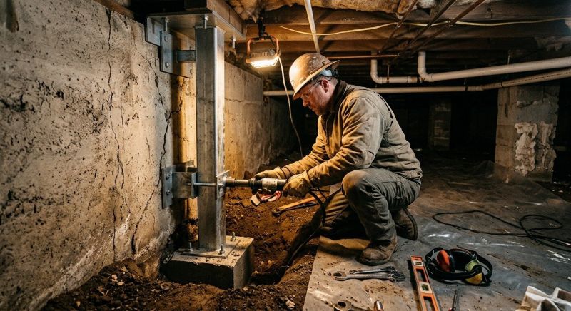 Crawlspace Foundation Repair in Ingram, TX