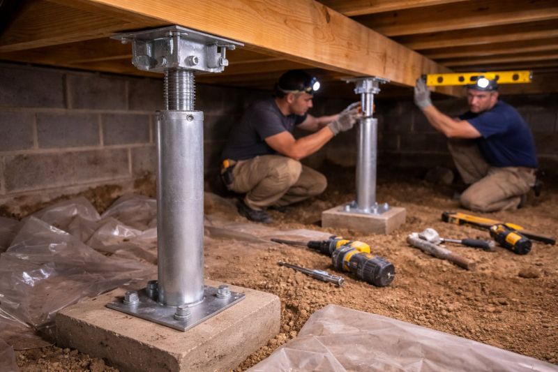 Crawlspace Structural Repair in Kerrville, TX