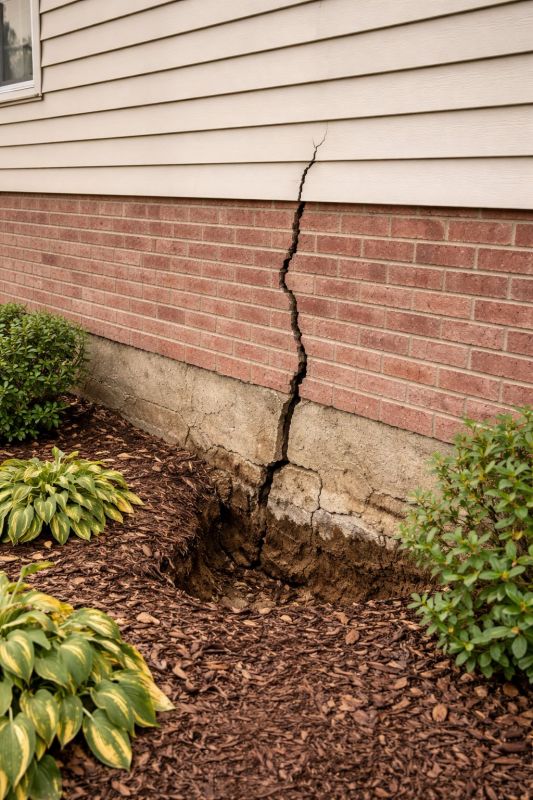 Foundation Crack Repair in Center Point, TX