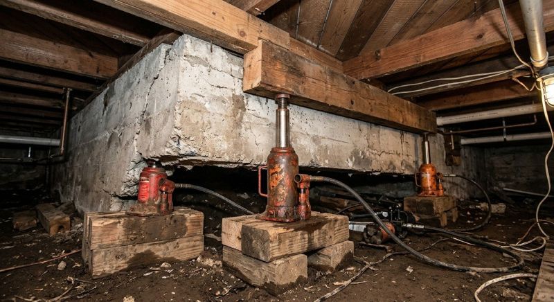 Foundation Jacking in Bandera, TX