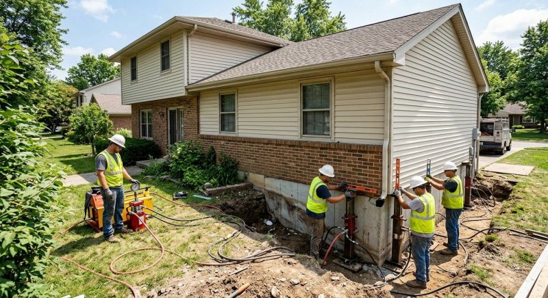 Foundation Jacking in Comfort, TX