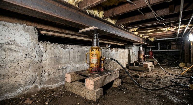 Foundation Jacking in Fredericksburg, TX