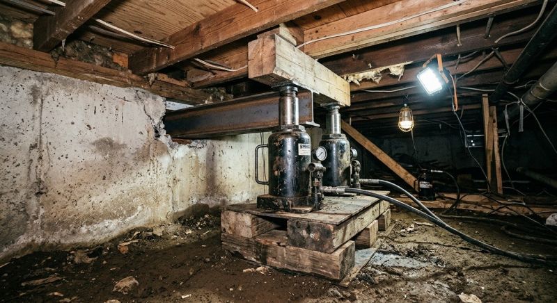 Foundation Jacking in Fredericksburg, TX