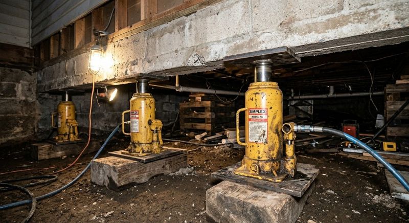 Foundation Jacking in Kerrville, TX