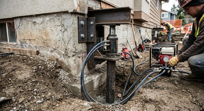Foundation Lifting in Center Point, TX