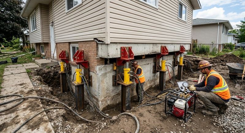 Foundation Lifting in Ingram, TX