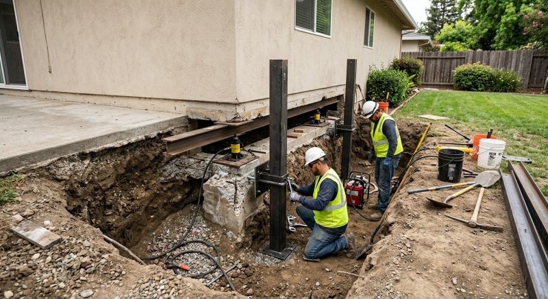 Foundation Pier Repair in Kerrville, TX