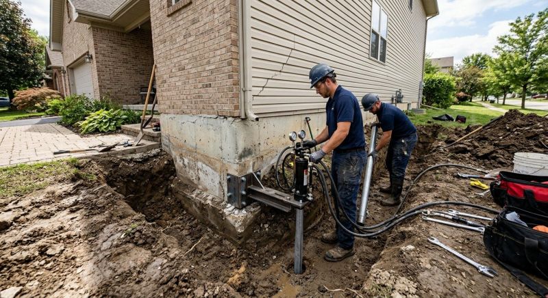 Foundation Settlement Repair in Kerrville, TX