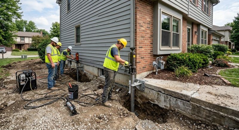 Foundation Stabilizing in Comfort, TX