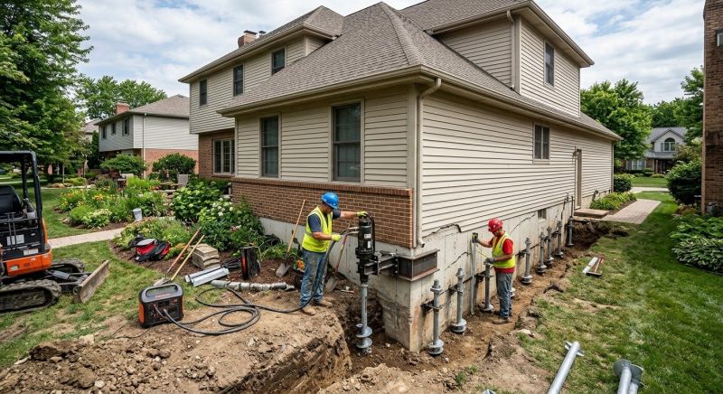 Helical Pile Installation in Kerrville, TX