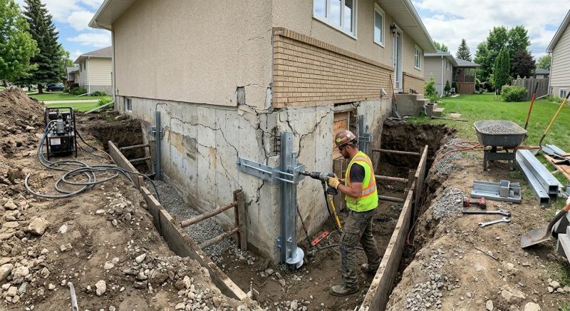 House Foundation Repair in Center Point, TX