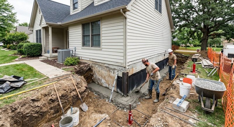 House Foundation Repair in Ingram, TX