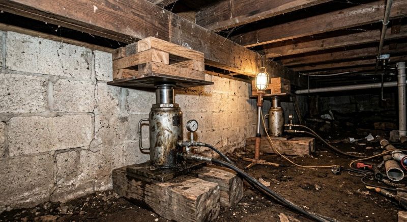 House Leveling in Center Point, TX