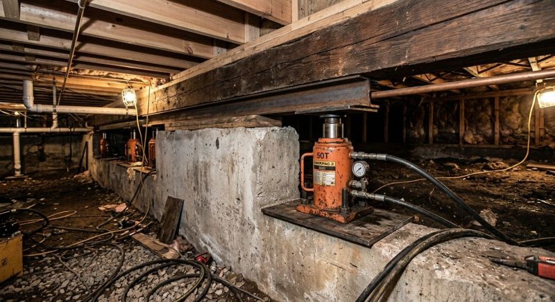 House Leveling in Comfort, TX