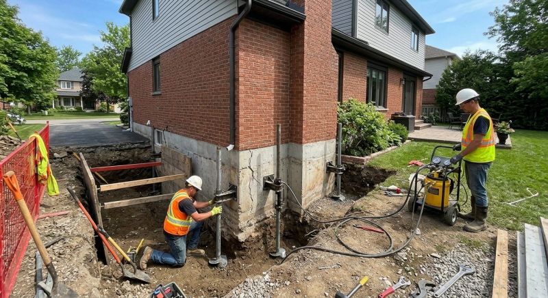 House Underpinning in Kerrville, TX