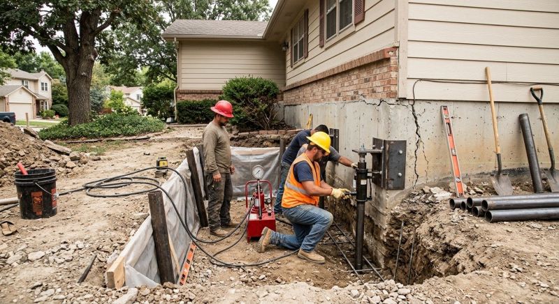 Leaking Foundation Repair in Kerrville, TX
