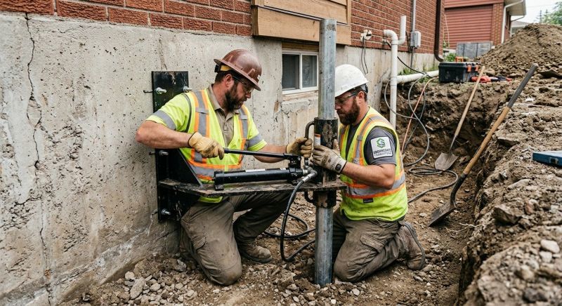 Settling Foundation Service in Comfort, TX