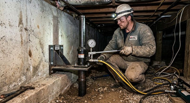 Settling Foundation Service in Comfort, TX