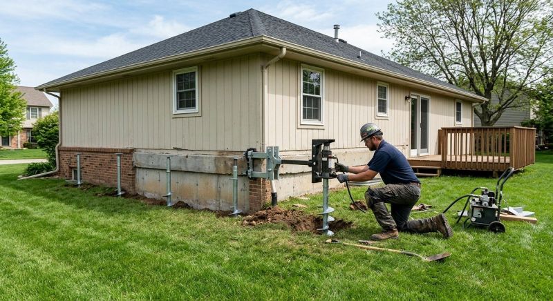 Settling Foundation Service in Medina, TX
